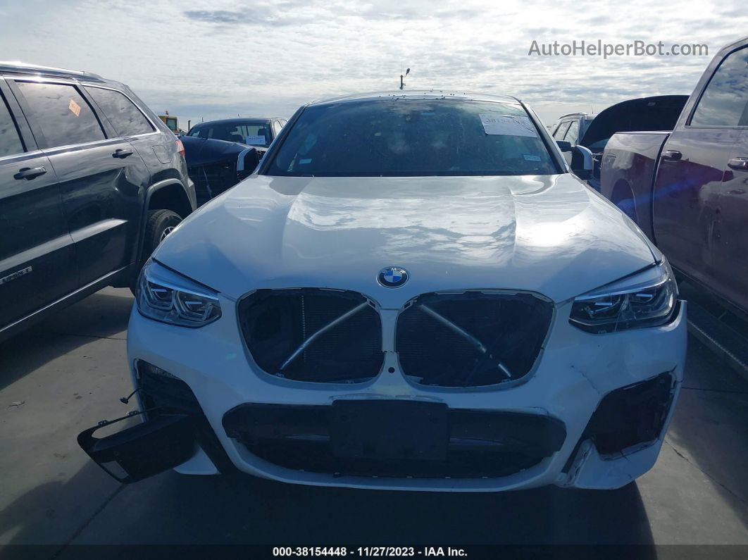 2021 Bmw X4 Xdrive30i White vin: 5UX2V1C03M9H17376