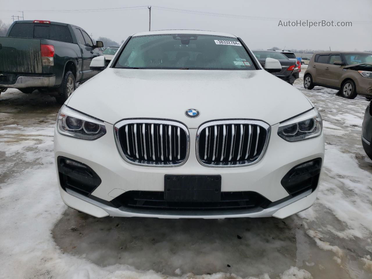 2021 Bmw X4 Xdrive30i Белый vin: 5UX2V1C04M9E30340