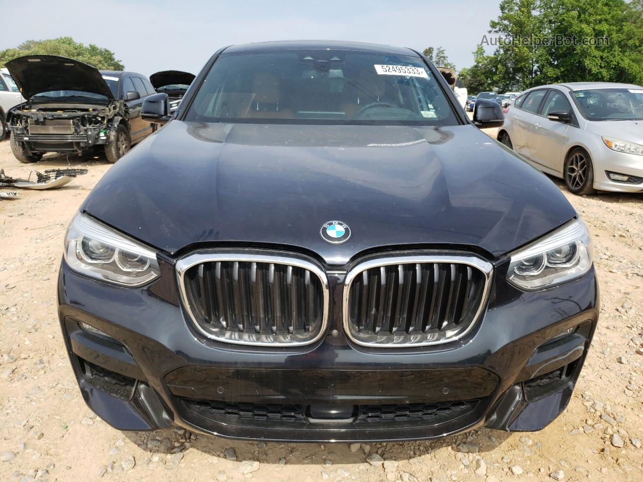 2021 Bmw X4 Xdrive30i Black vin: 5UX2V1C04M9E92675