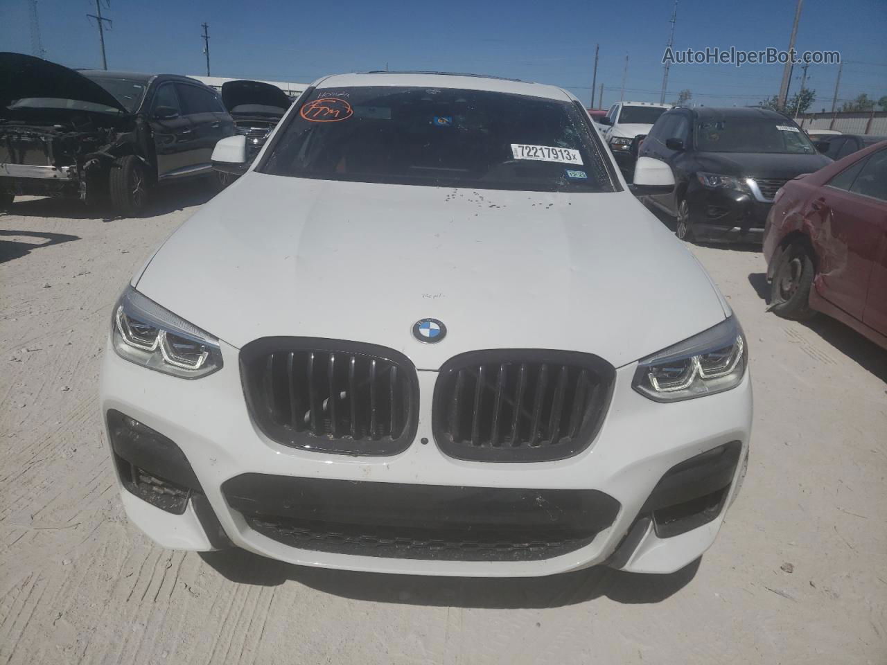 2021 Bmw X4 Xdrive30i White vin: 5UX2V1C04M9F07949