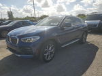 2021 Bmw X4 Xdrive30i Blue vin: 5UX2V1C04M9F29661