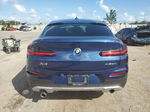 2021 Bmw X4 Xdrive30i Blue vin: 5UX2V1C04M9F29661