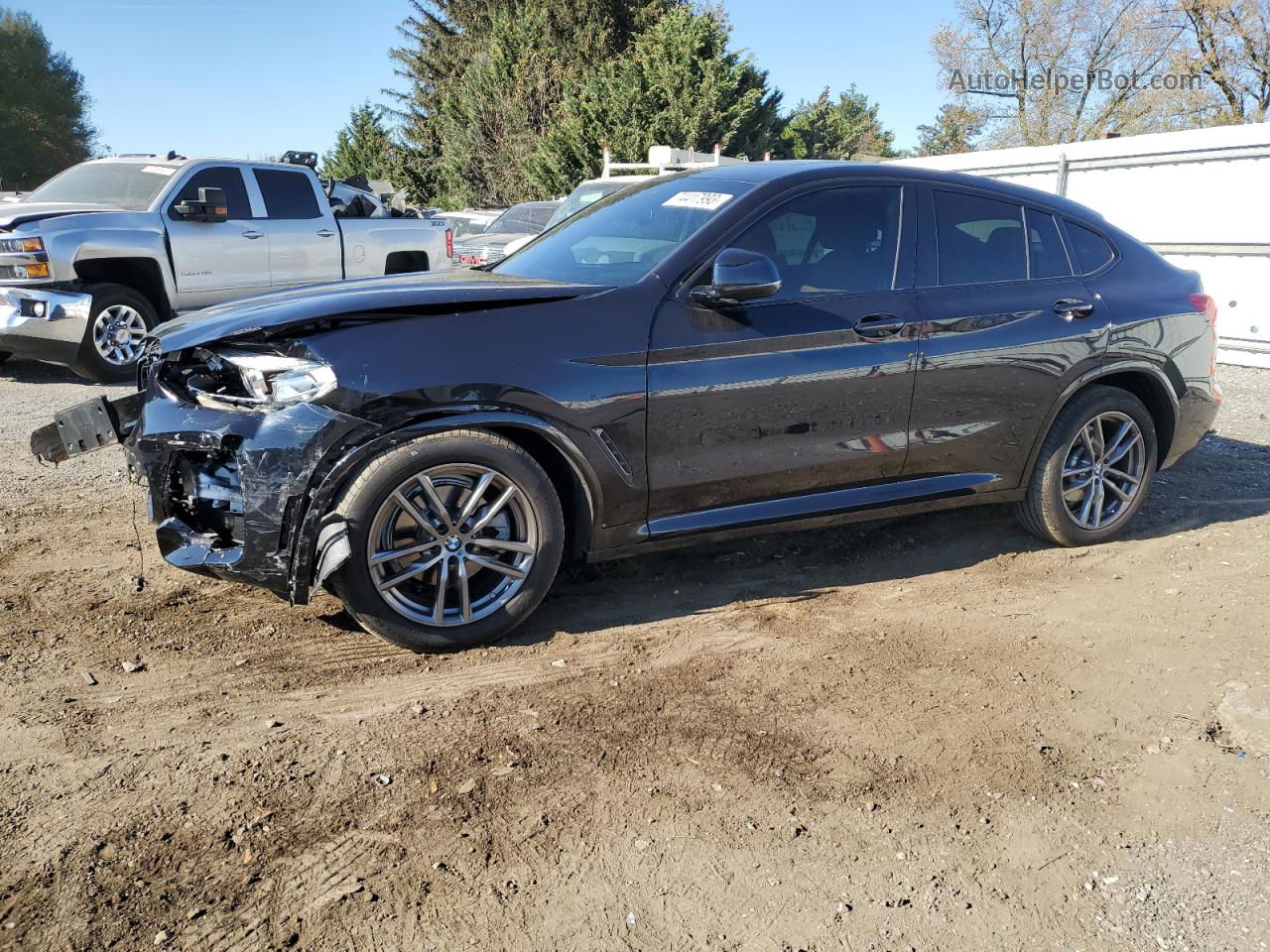 2021 Bmw X4 Xdrive30i Black vin: 5UX2V1C04M9H18861