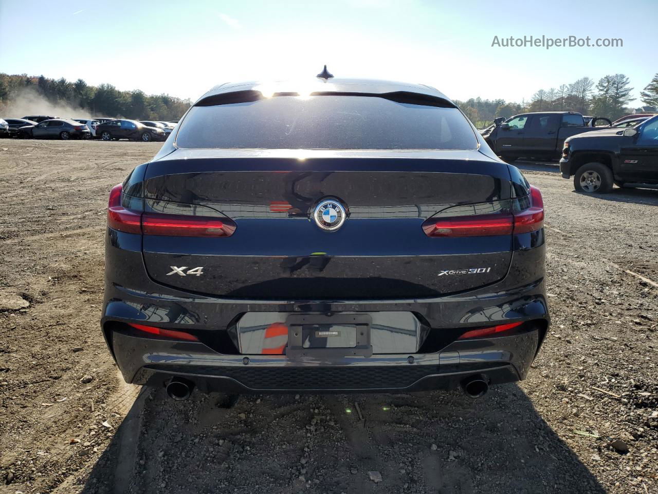 2021 Bmw X4 Xdrive30i Black vin: 5UX2V1C04M9H18861