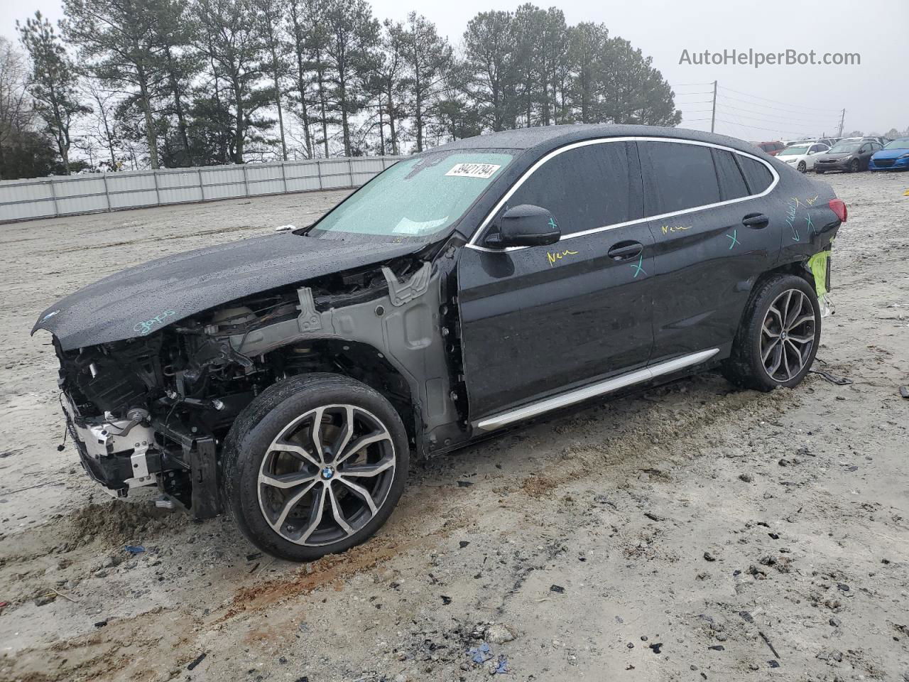 2021 Bmw X4 Xdrive30i Black vin: 5UX2V1C04M9H29990