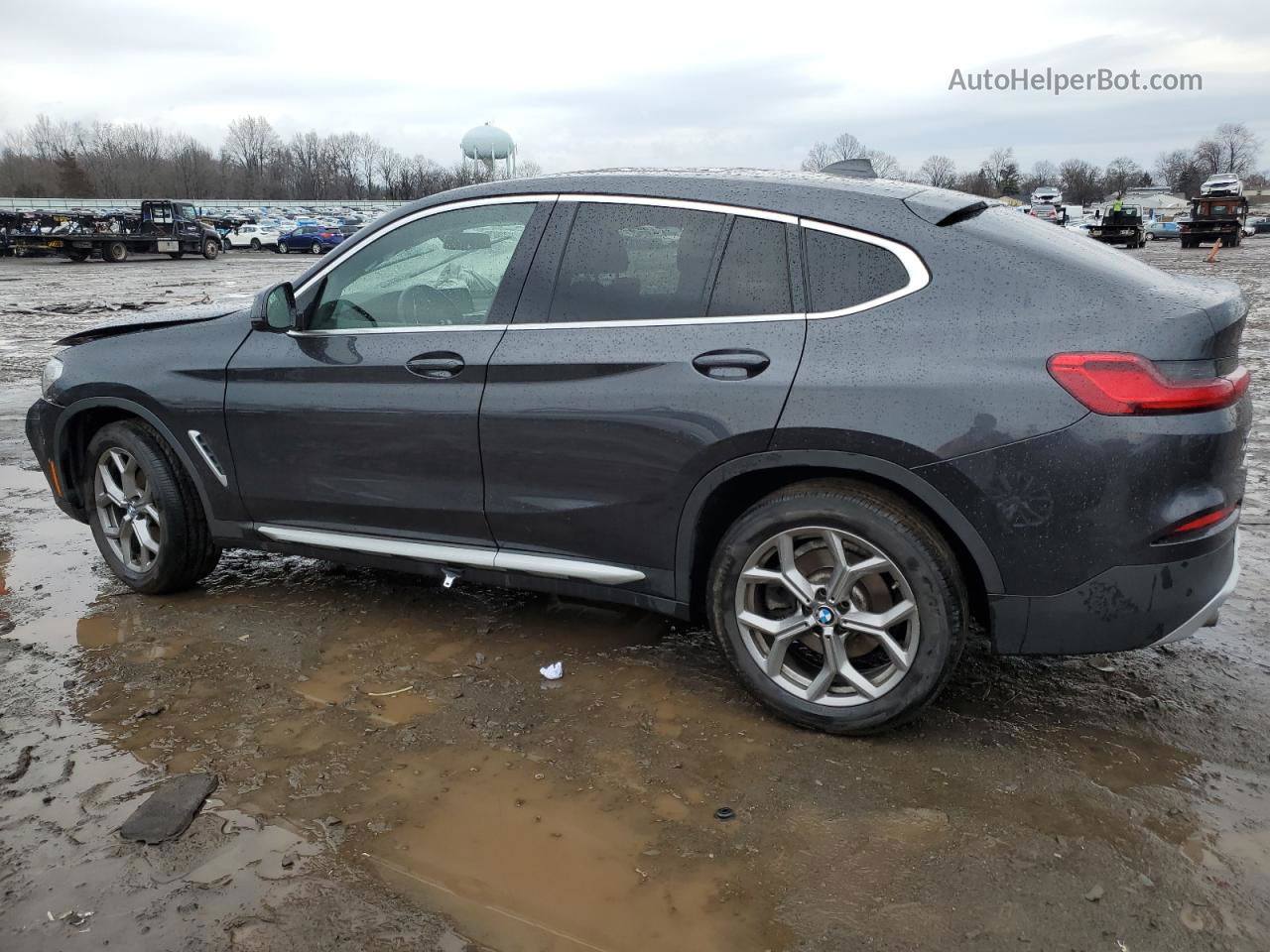 2021 Bmw X4 Xdrive30i Gray vin: 5UX2V1C05M9E06967