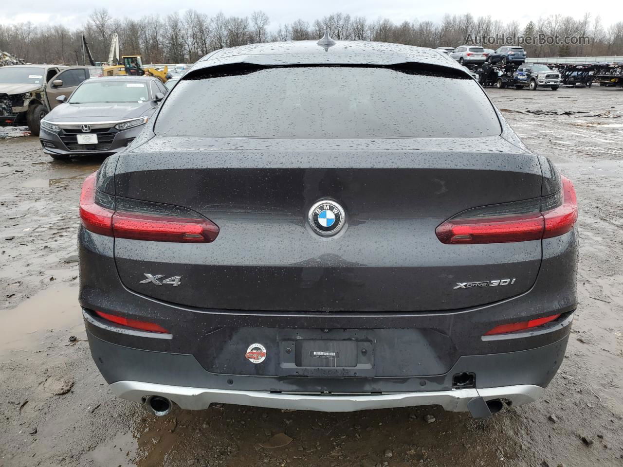 2021 Bmw X4 Xdrive30i Gray vin: 5UX2V1C05M9E06967