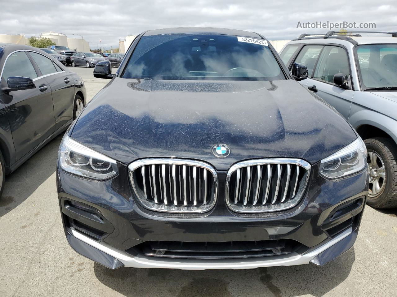 2021 Bmw X4 Xdrive30i Черный vin: 5UX2V1C05M9F99637