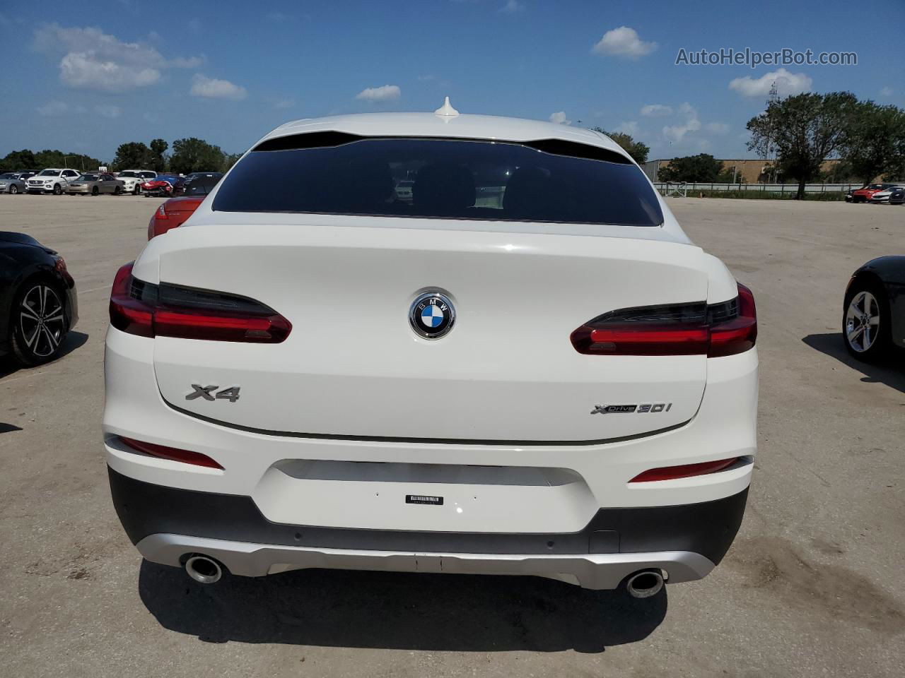 2021 Bmw X4 Xdrive30i White vin: 5UX2V1C09M9G26144