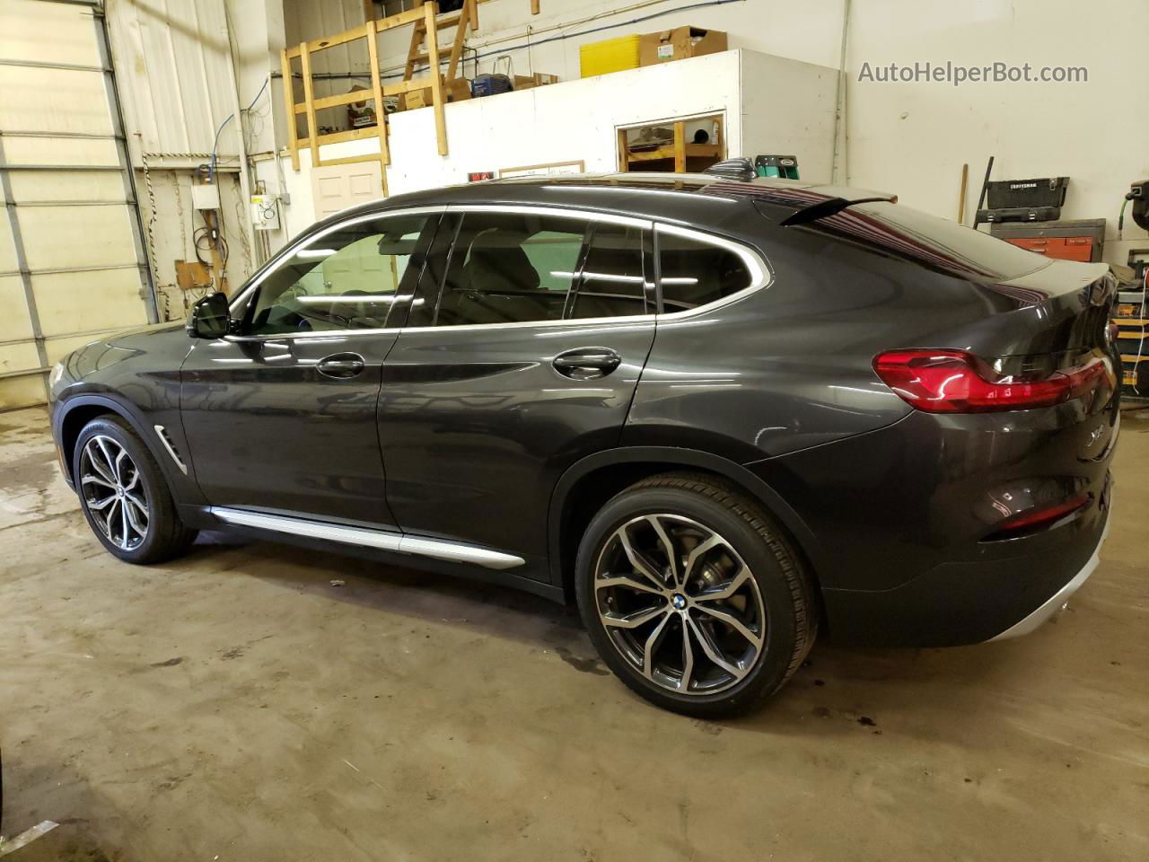 2021 Bmw X4 Xdrive30i Blue vin: 5UX2V1C09M9H40435