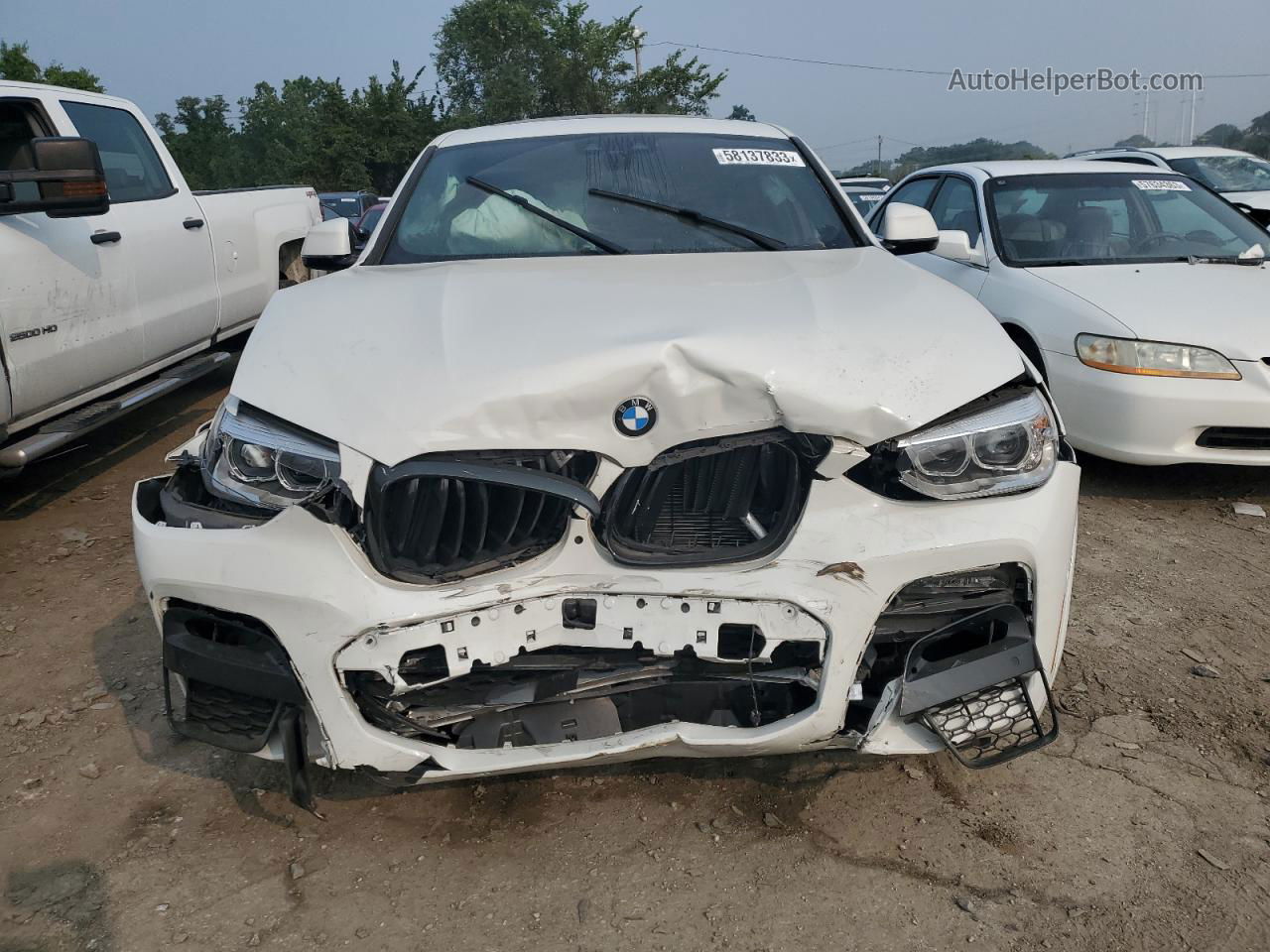 2021 Bmw X4 Xdrive30i White vin: 5UX2V1C0XM9F02402