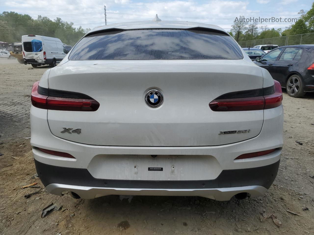 2021 Bmw X4 Xdrive30i White vin: 5UX2V1C0XM9F22911