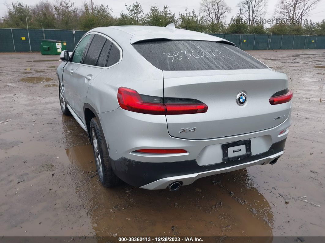 2021 Bmw X4 Xdrive30i Silver vin: 5UX2V1C0XM9G95764