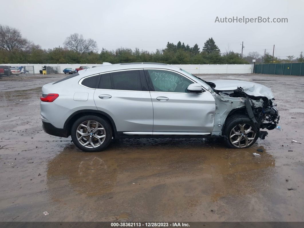 2021 Bmw X4 Xdrive30i Silver vin: 5UX2V1C0XM9G95764