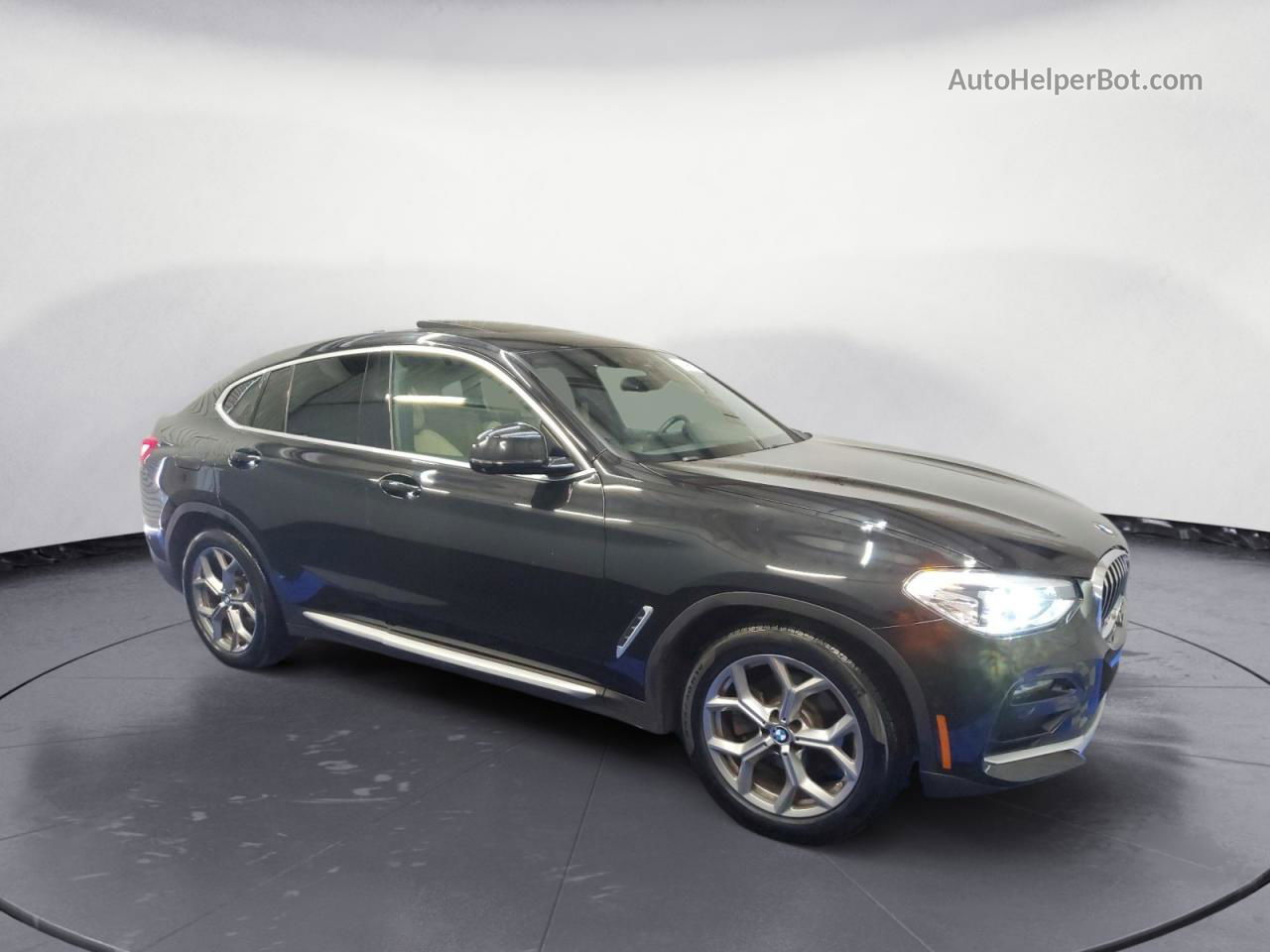 2021 Bmw X4 Xdrive30i Black vin: 5UX2V1C0XM9H83195