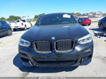 2021 Bmw X4 M40i Black vin: 5UX2V5C00M9E90848