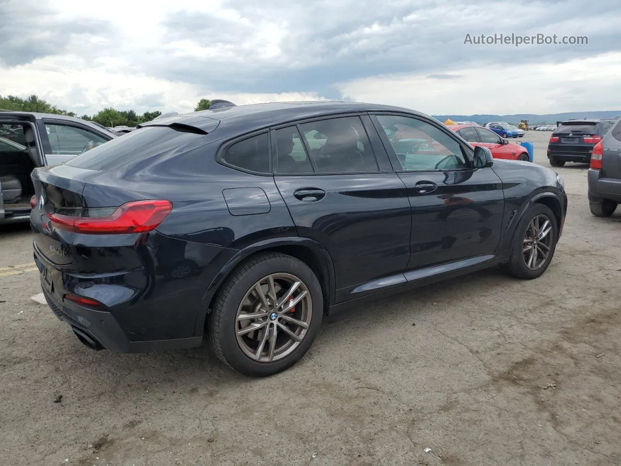 2021 Bmw X4 Xdrivem40i Black vin: 5UX2V5C01M9H20638