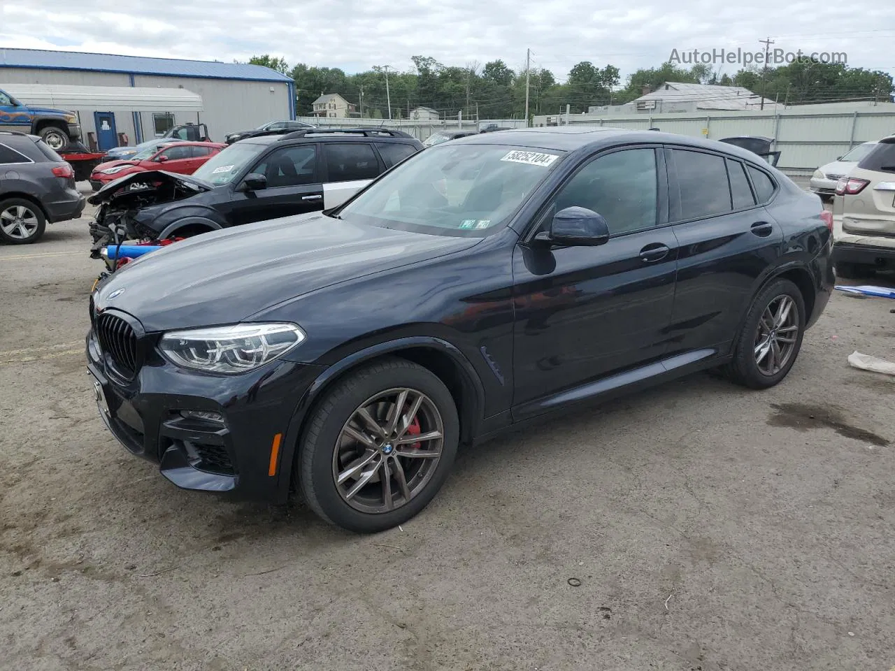 2021 Bmw X4 Xdrivem40i Black vin: 5UX2V5C01M9H20638