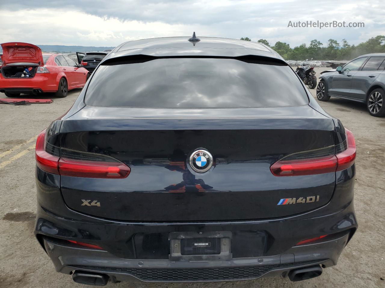 2021 Bmw X4 Xdrivem40i Black vin: 5UX2V5C01M9H20638