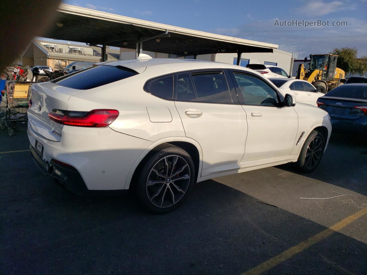 2021 Bmw X4 Xdrivem40i White vin: 5UX2V5C03M9D91974