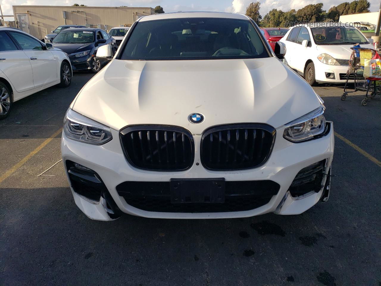 2021 Bmw X4 Xdrivem40i White vin: 5UX2V5C03M9D91974