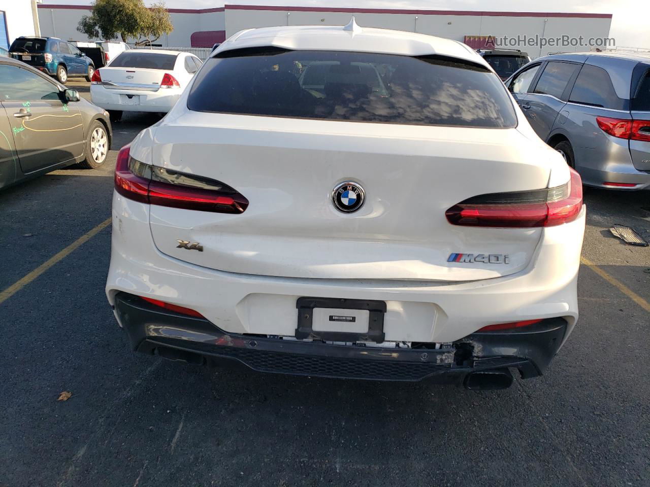 2021 Bmw X4 Xdrivem40i White vin: 5UX2V5C03M9D91974