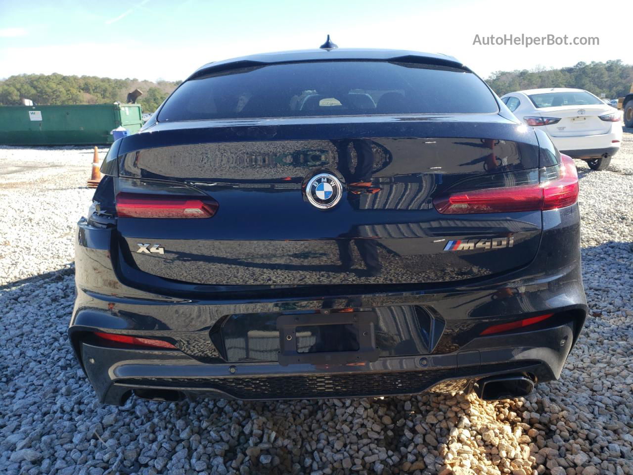 2021 Bmw X4 Xdrivem40i Blue vin: 5UX2V5C03M9E81156