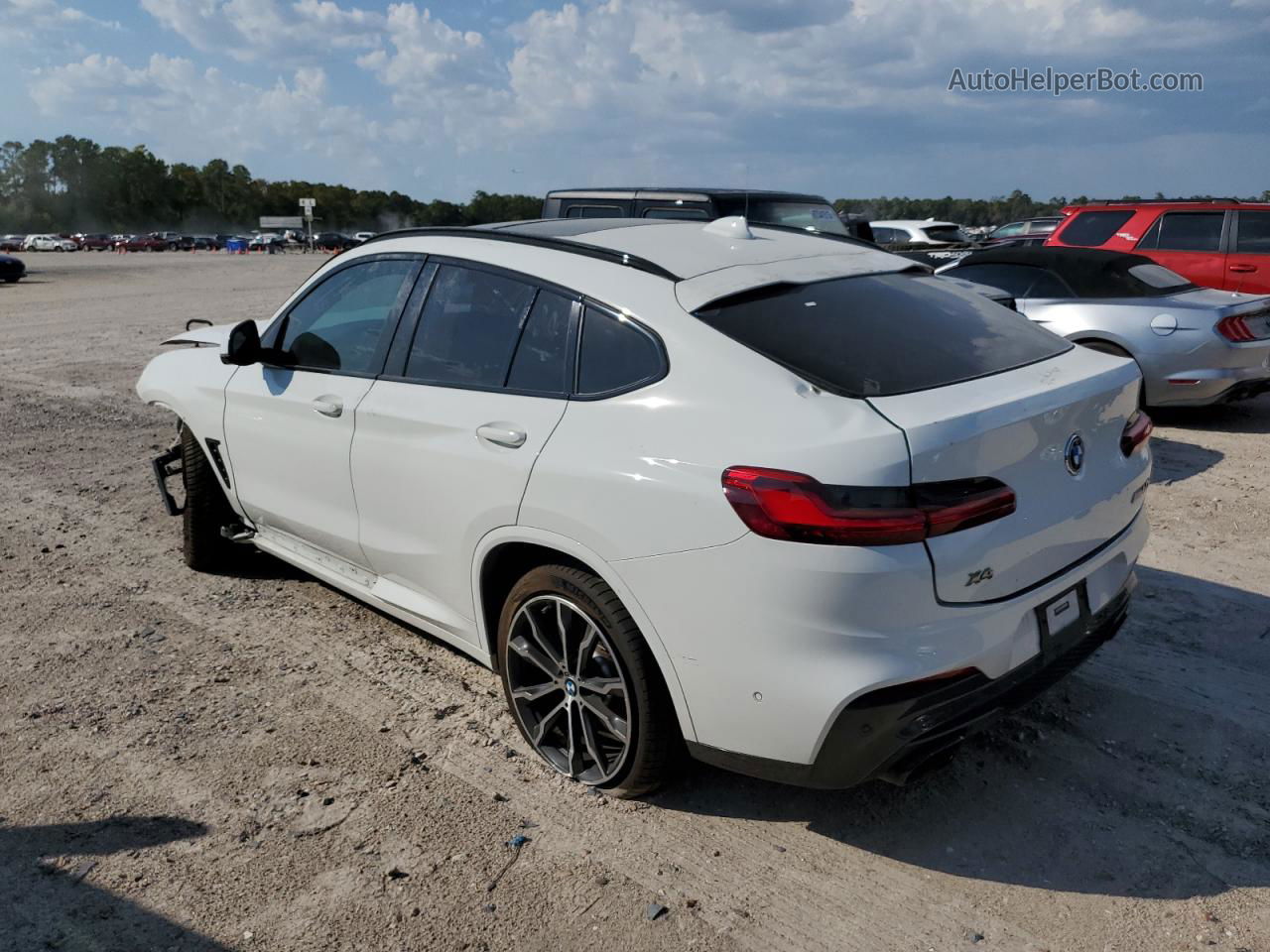 2021 Bmw X4 Xdrivem40i Белый vin: 5UX2V5C03M9H51387