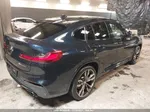 2021 Bmw X4 M40i Синий vin: 5UX2V5C03M9H66259