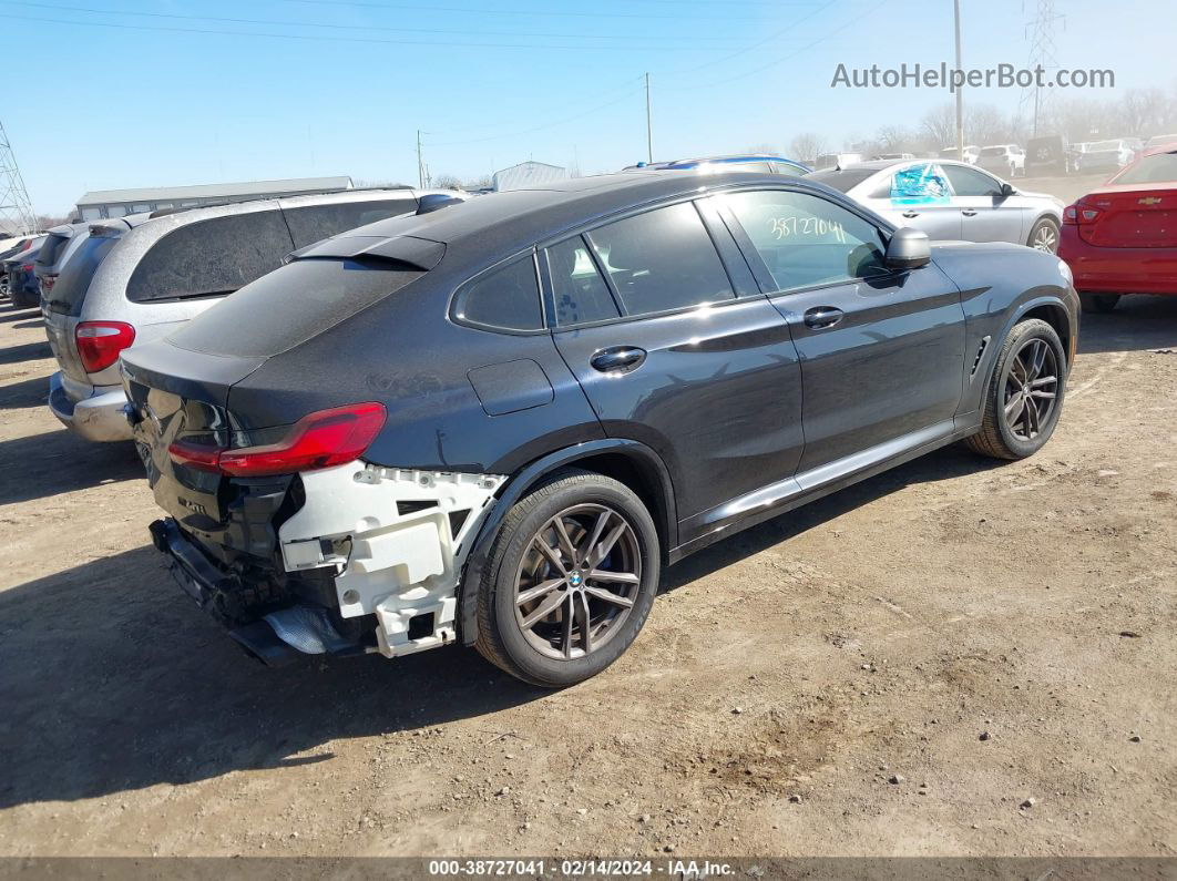 2021 Bmw X4 M40i Black vin: 5UX2V5C04M9E53527