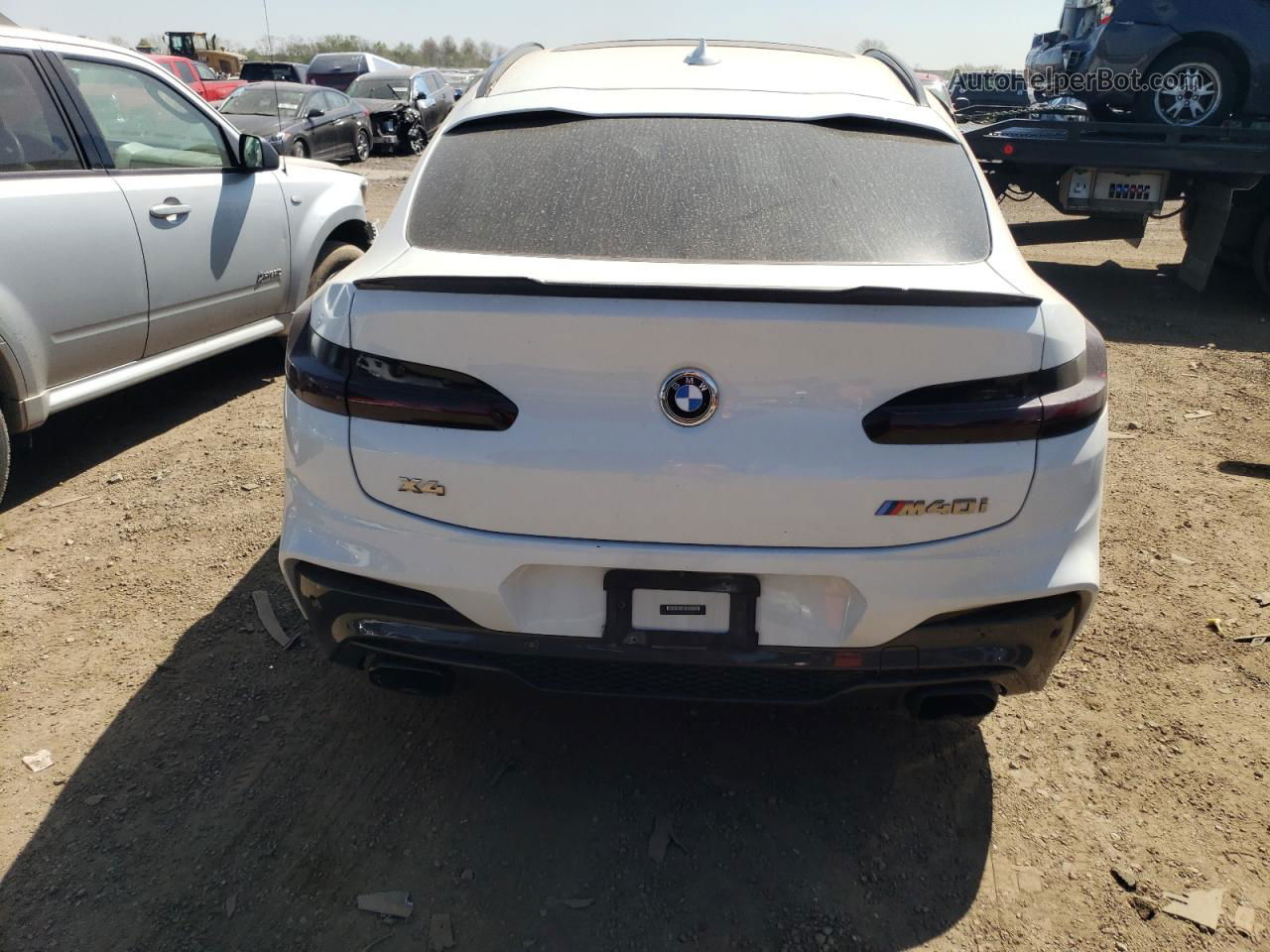 2021 Bmw X4 Xdrivem40i White vin: 5UX2V5C04M9F26265