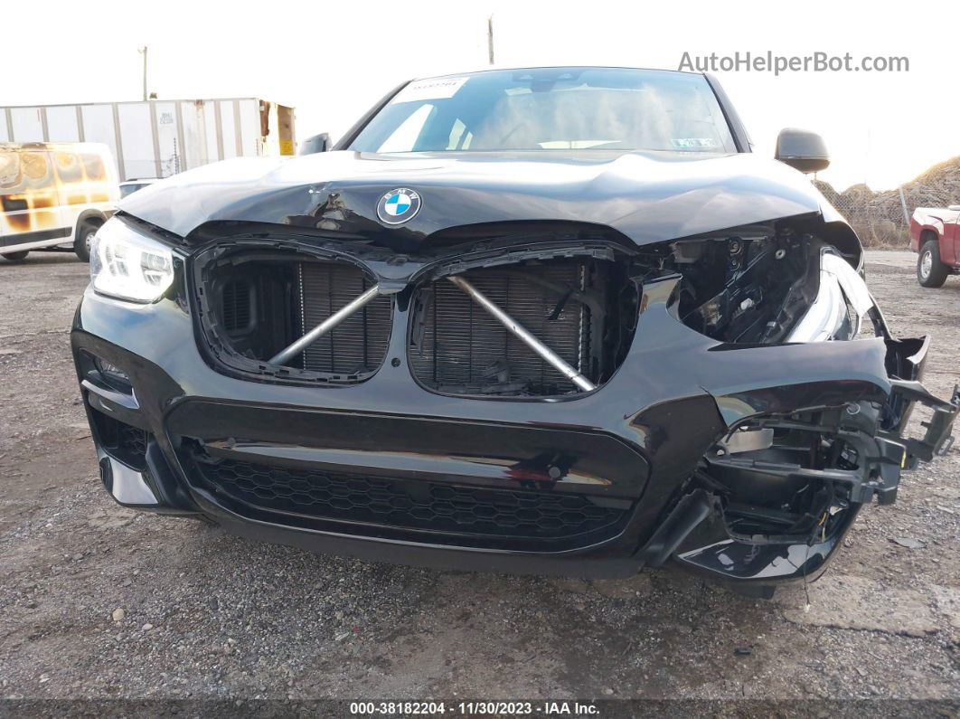 2021 Bmw X4 M40i Black vin: 5UX2V5C04M9H89095