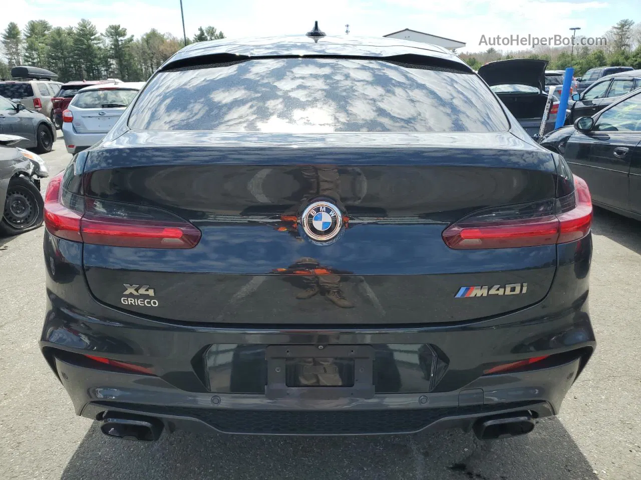 2021 Bmw X4 Xdrivem40i Black vin: 5UX2V5C06M9F04784