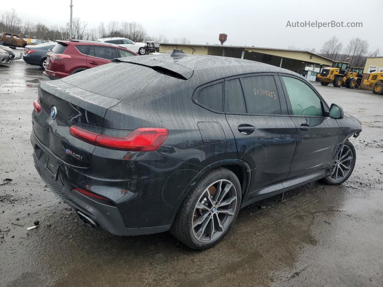 2021 Bmw X4 Xdrivem40i Black vin: 5UX2V5C06M9F29331