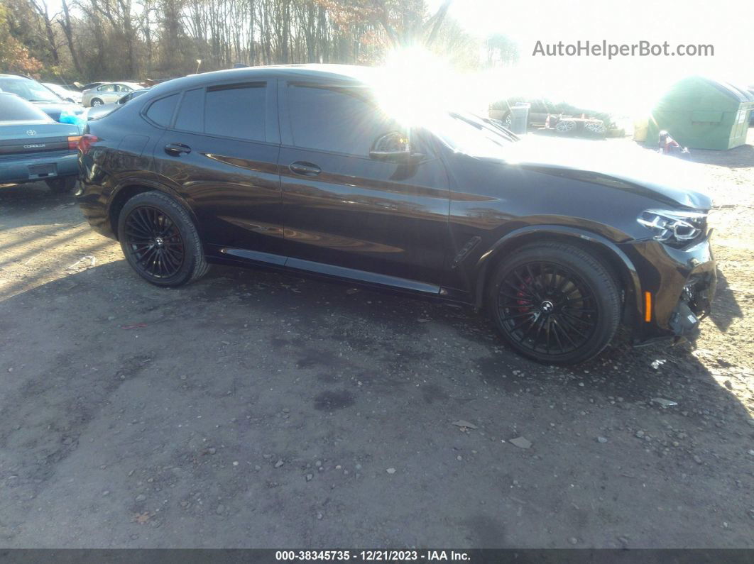 2021 Bmw X4 M40i Black vin: 5UX2V5C07M9E67681