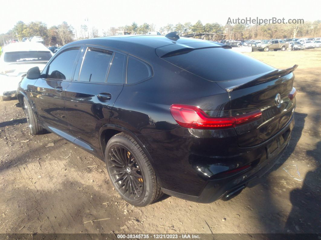 2021 Bmw X4 M40i Black vin: 5UX2V5C07M9E67681