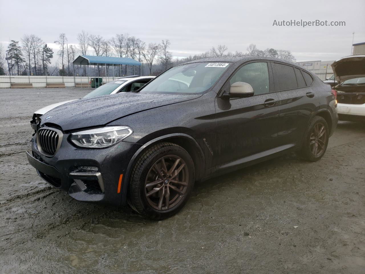 2021 Bmw X4 Xdrivem40i Charcoal vin: 5UX2V5C07M9F70311