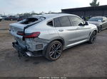 2021 Bmw X4 M40i Silver vin: 5UX2V5C07M9G31575