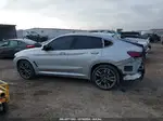 2021 Bmw X4 M40i Silver vin: 5UX2V5C07M9G31575