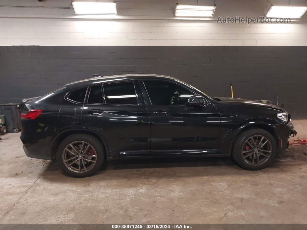 2021 Bmw X4 M40i Black vin: 5UX2V5C08M9E10339