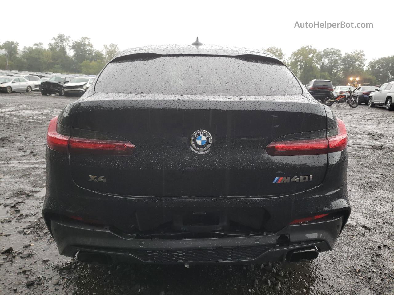 2021 Bmw X4 Xdrivem40i Black vin: 5UX2V5C08M9E33880