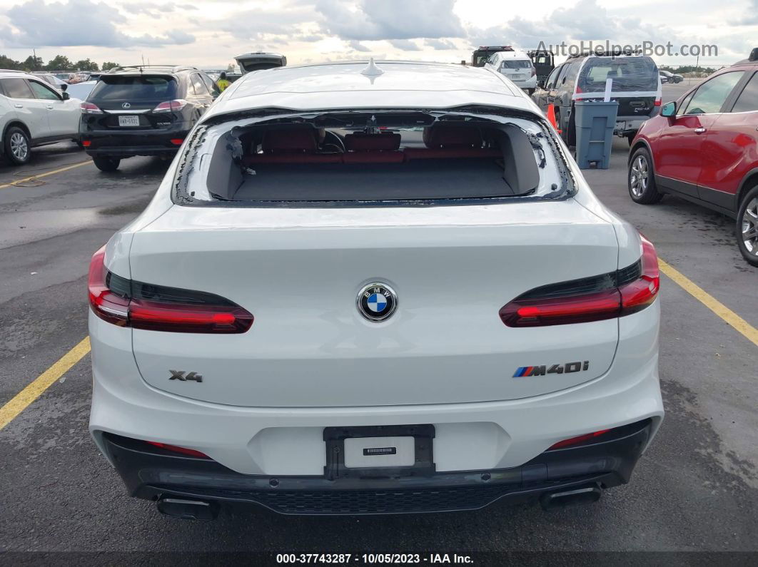 2021 Bmw X4  M40i Белый vin: 5UX2V5C08M9E87390