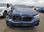 2021 Bmw X4 Xdrivem40i Blue vin: 5UX2V5C09M9F86235