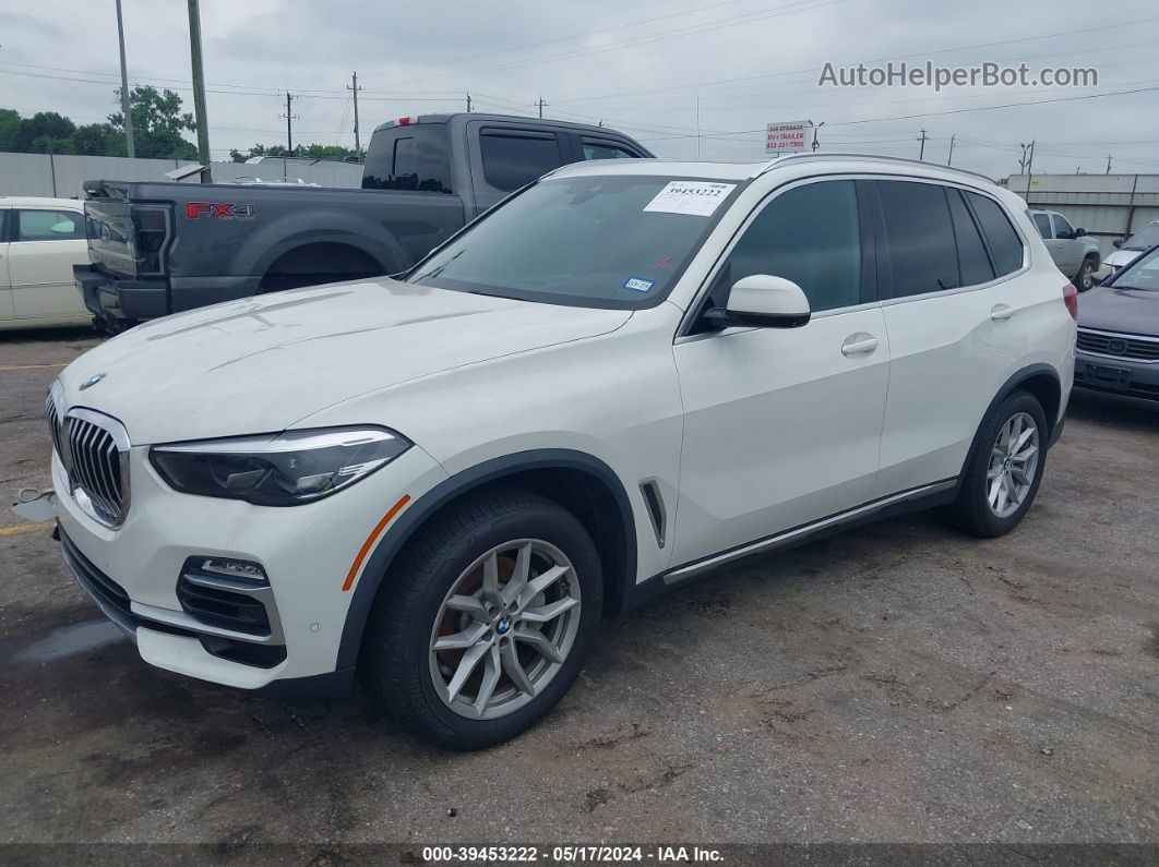 2020 Bmw X5 Sdrive40i White vin: 5UXCR4C00L9C43184