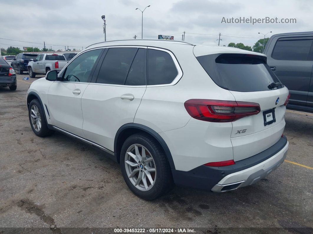 2020 Bmw X5 Sdrive40i White vin: 5UXCR4C00L9C43184