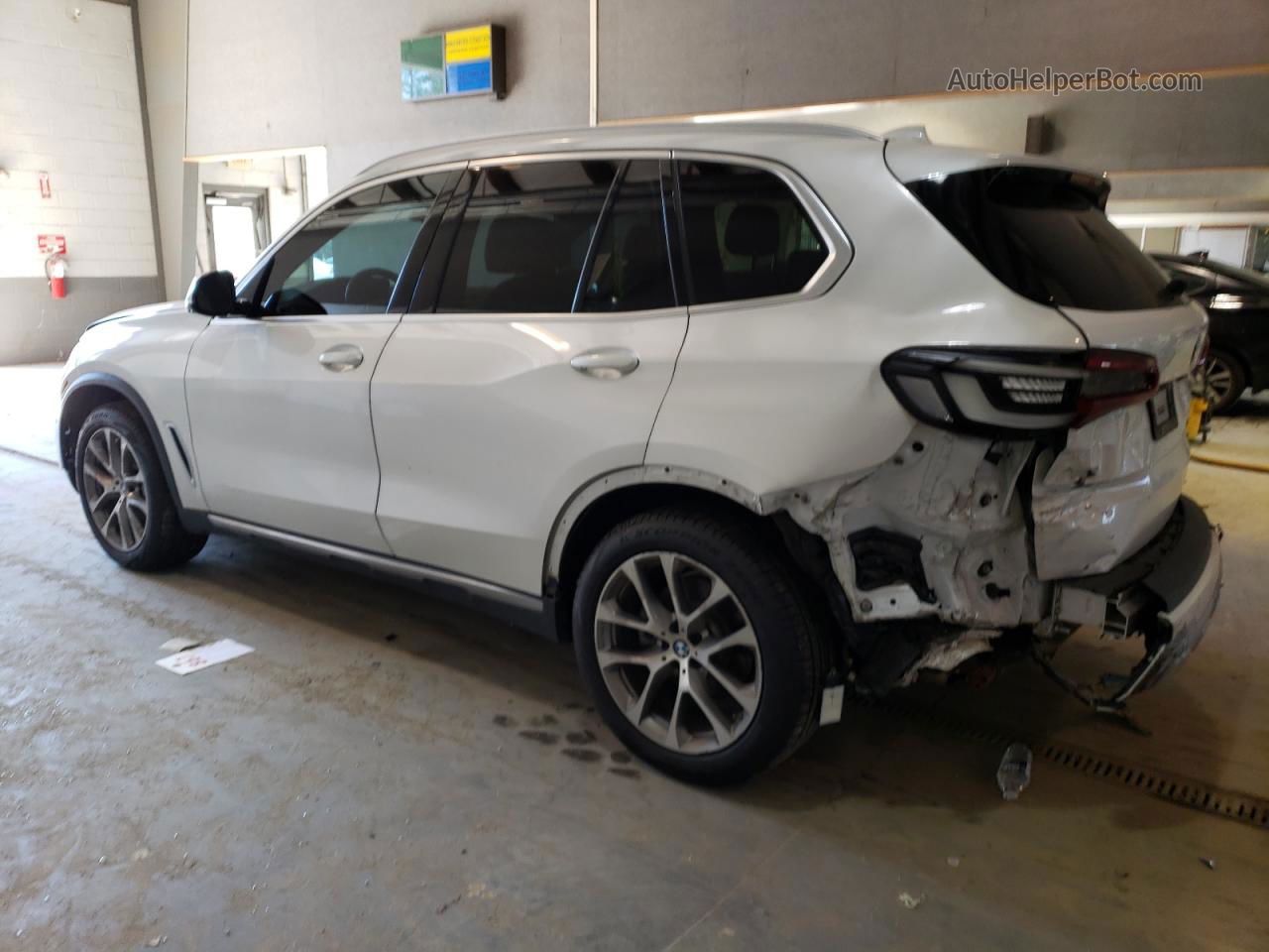 2020 Bmw X5 Sdrive 40i White vin: 5UXCR4C00L9C47171