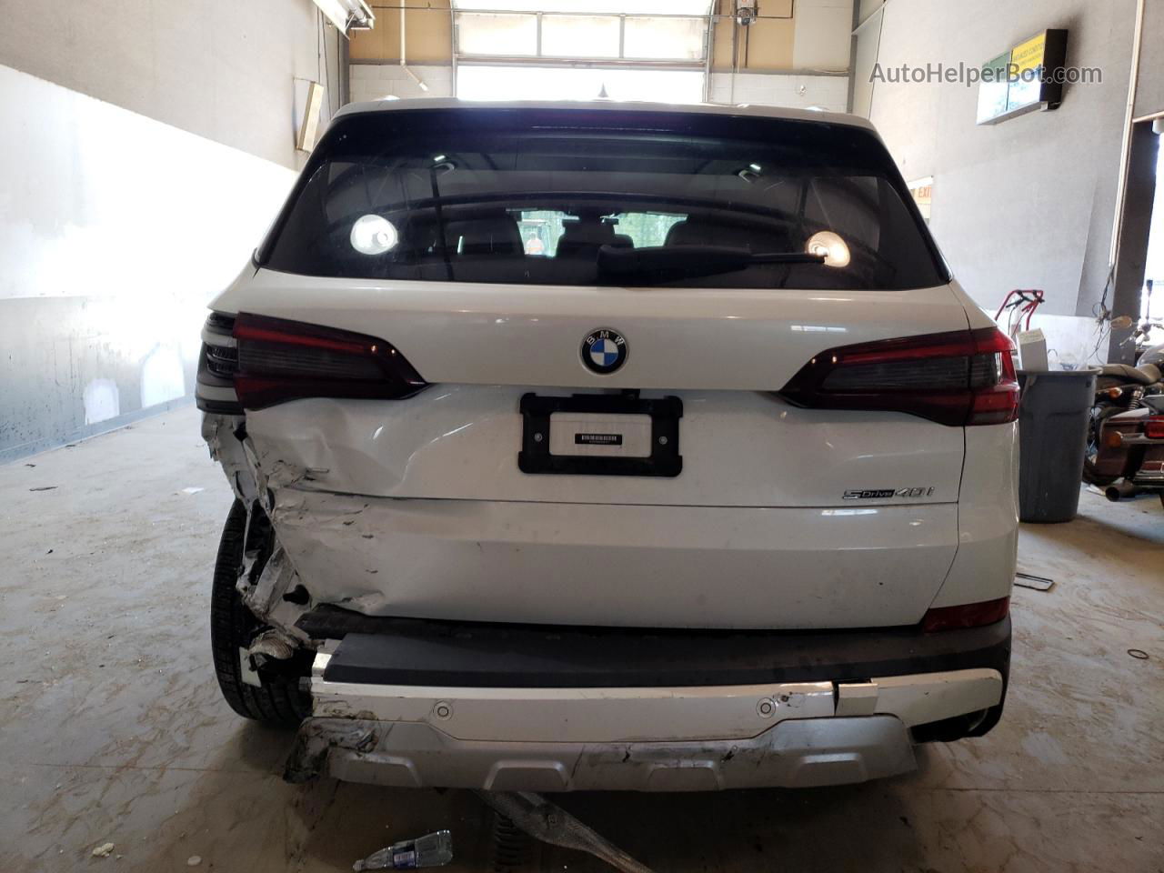 2020 Bmw X5 Sdrive 40i White vin: 5UXCR4C00L9C47171