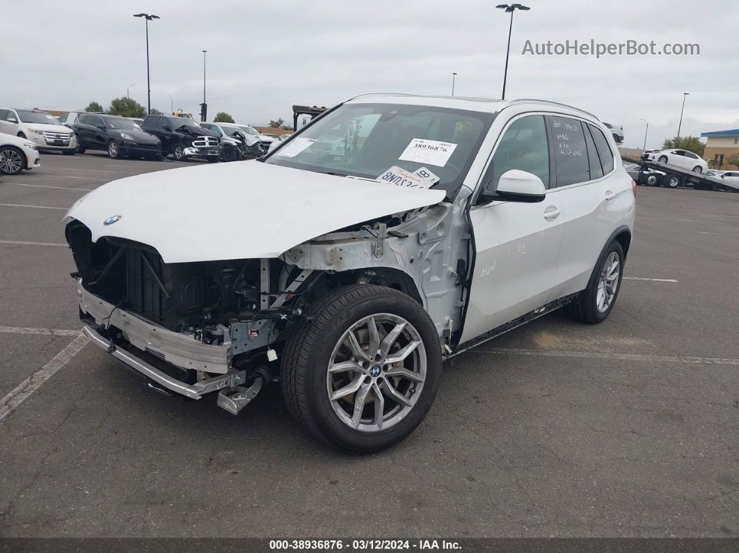 2020 Bmw X5 Sdrive40i White vin: 5UXCR4C00LLW64144