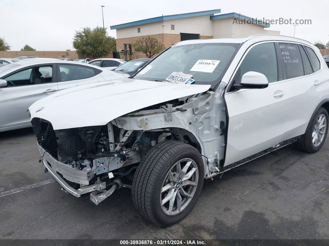 2020 Bmw X5 Sdrive40i White vin: 5UXCR4C00LLW64144