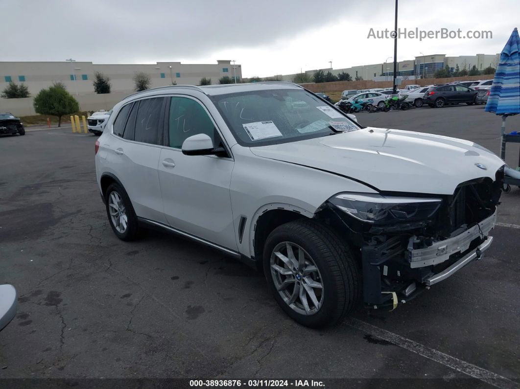 2020 Bmw X5 Sdrive40i White vin: 5UXCR4C00LLW64144